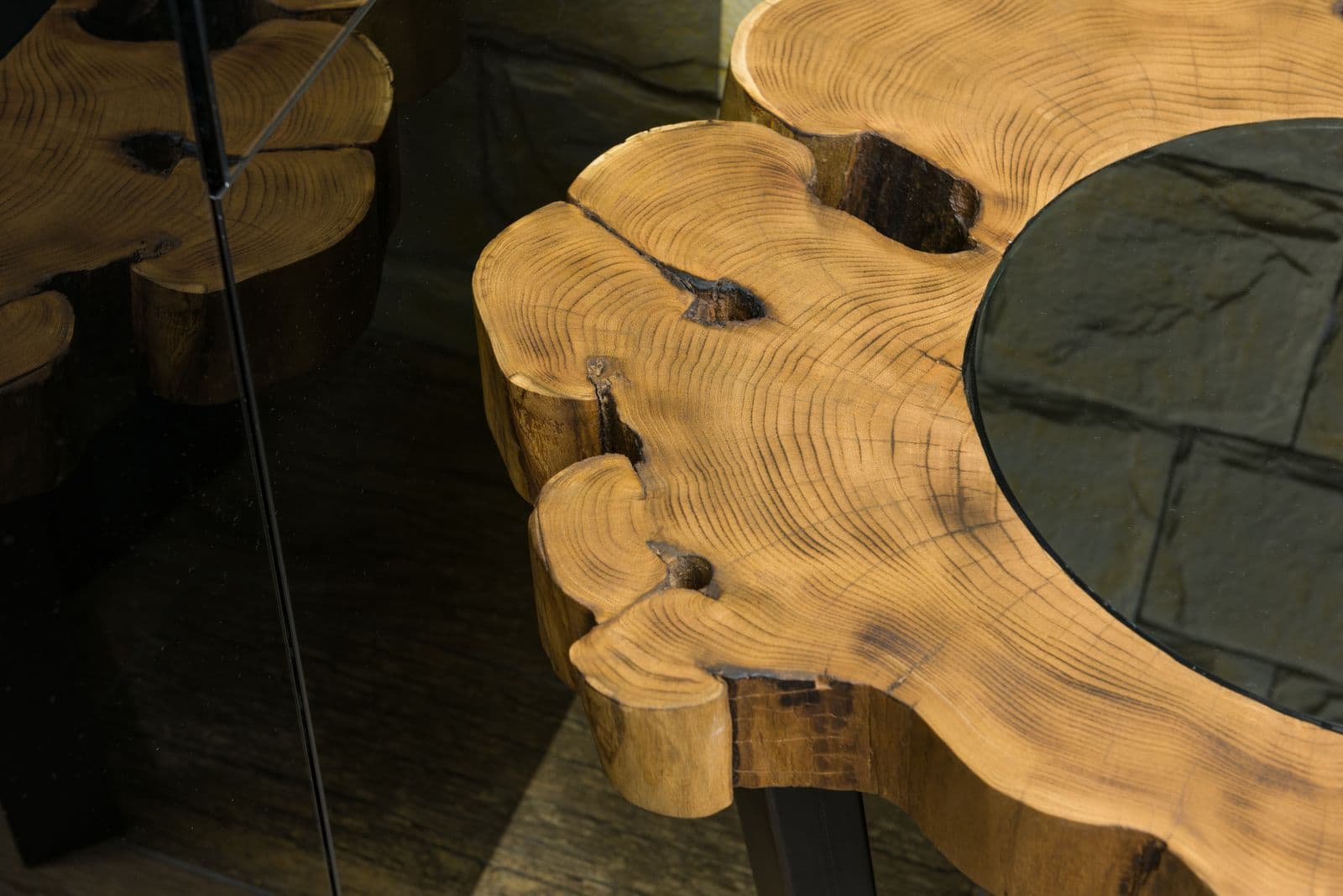 A finished piece leaving the workshop